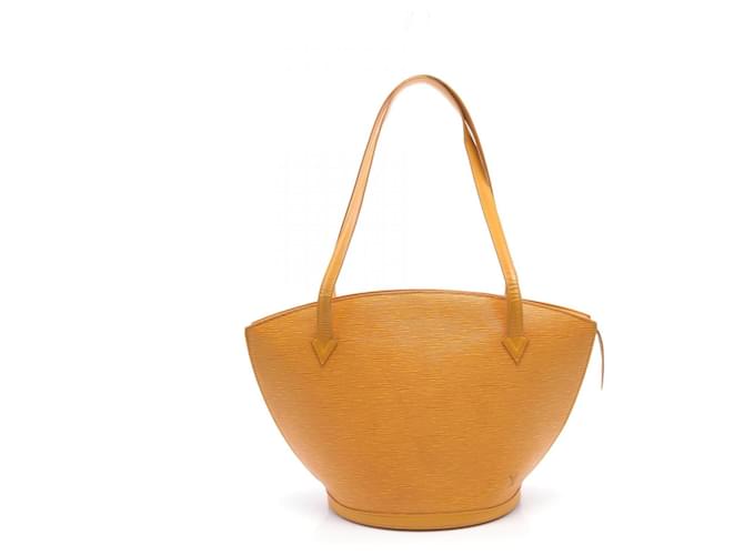 Bolsa de Ombro Saint Jacques Louis Vuitton Amarelo Couro  ref.1535568