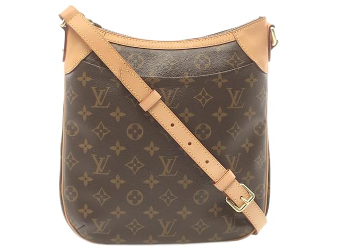 Bolsa de Ombro Monogram Odeon PM da Louis Vuitton Marrom Monograma Couro Couro envernizado  ref.1535688