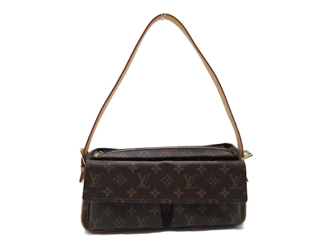 Sac à épaule Viva Cite MM de Louis Vuitton Toile Marron Monogramme  ref.1535715