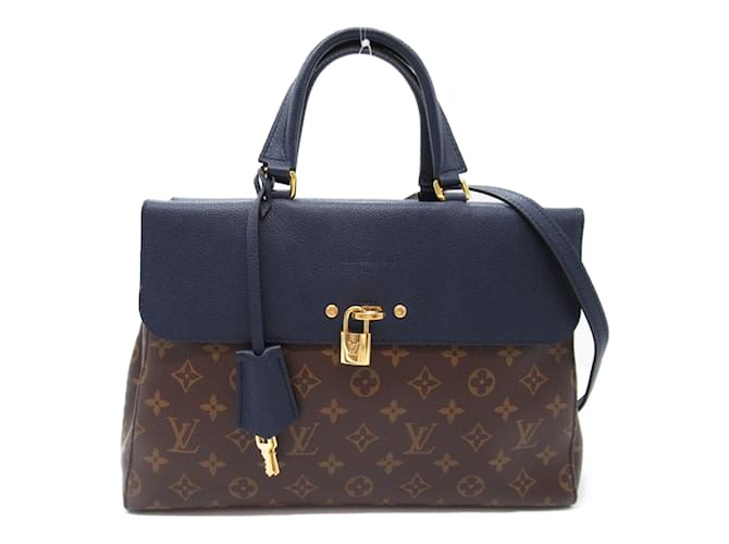 Bolsa de Ombro Venus da Louis Vuitton Marrom Couro Lona  ref.1535727