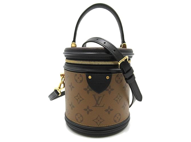 Bolsa Louis Vuitton Cannes Marrom Lona  ref.1535760