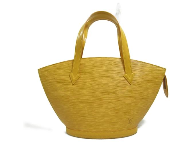 Bolsa de Ombro Saint Jacques Louis Vuitton Amarelo Couro  ref.1535761