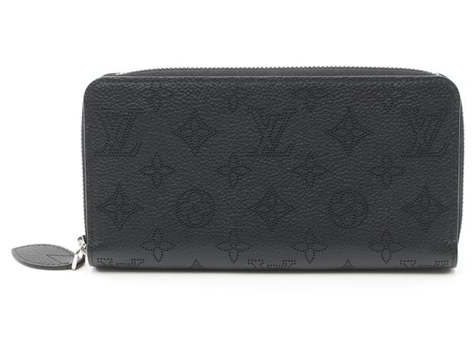 Portefeuille Zippy Mahina Noir Louis Vuitton Cuir  ref.1535834