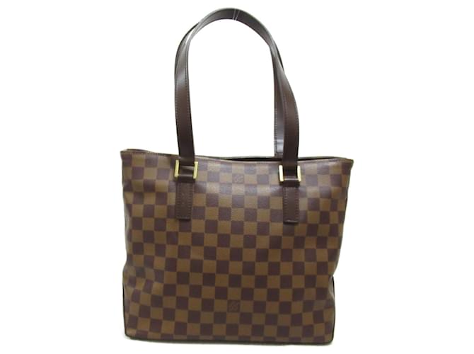 Louis Vuitton Cabas Piano Bag Brown Cloth  ref.1535845