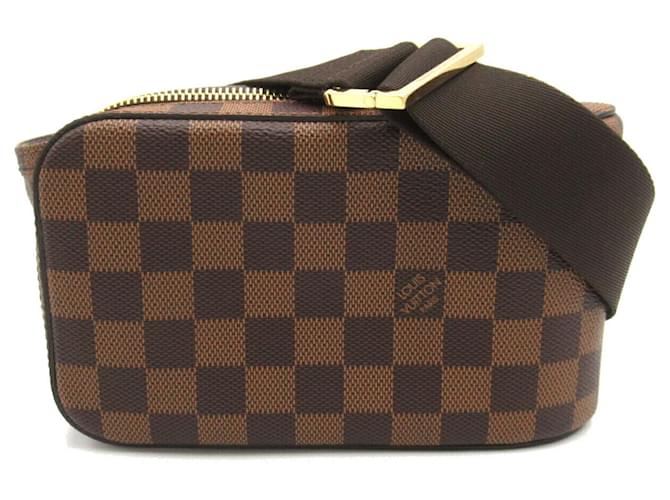 Louis Vuitton Geronimos Waist Bag Brown Damier ebene Cloth  ref.1535849