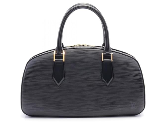 Sac à main Louis Vuitton Jasmine Epi Noir Cuir  ref.1535862