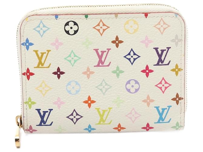 Monedero multicolor Louis Vuitton Blanco Lienzo Plástico  ref.1535874