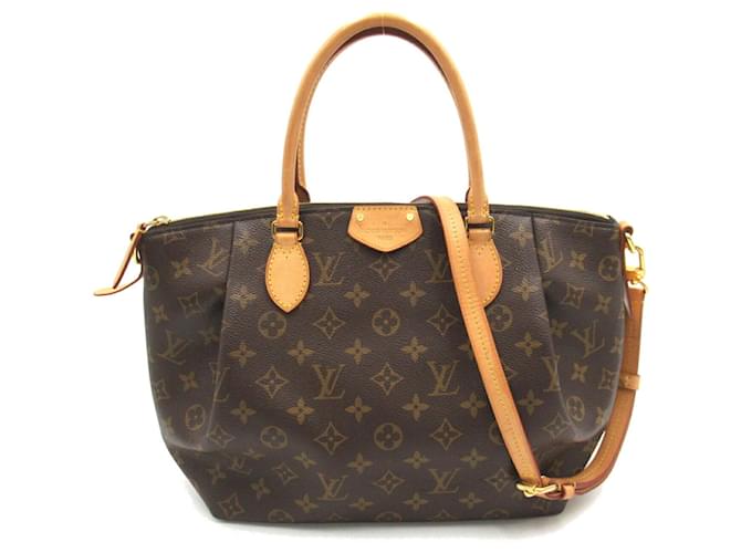 Sac tote Turen MM Louis Vuitton Toile Marron  ref.1535904