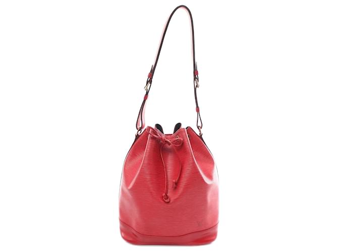 Louis Vuitton Noe Shoulder Bag Red Leather  ref.1535942