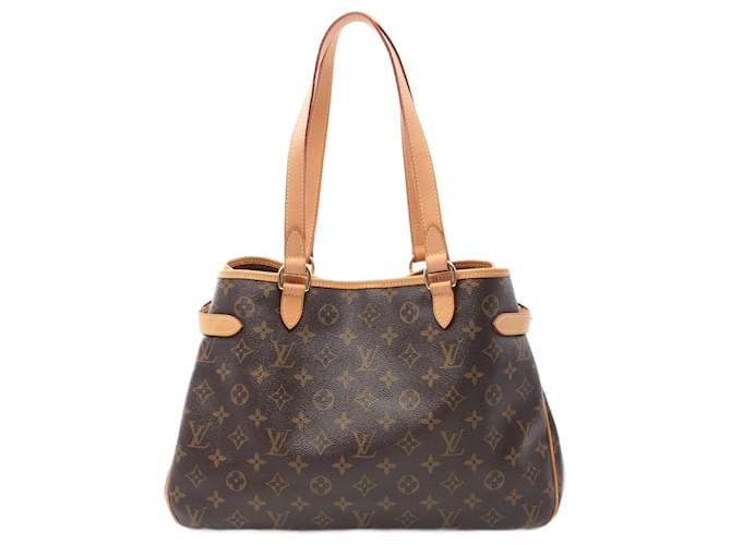 Bolso de Hombro Monograma Batignolles Horizontal de Louis Vuitton Castaño Charol  ref.1536038