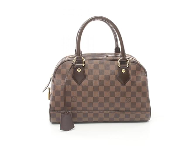 Bolsa Duomo Louis Vuitton Marrom Damier ebene Lona  ref.1536055