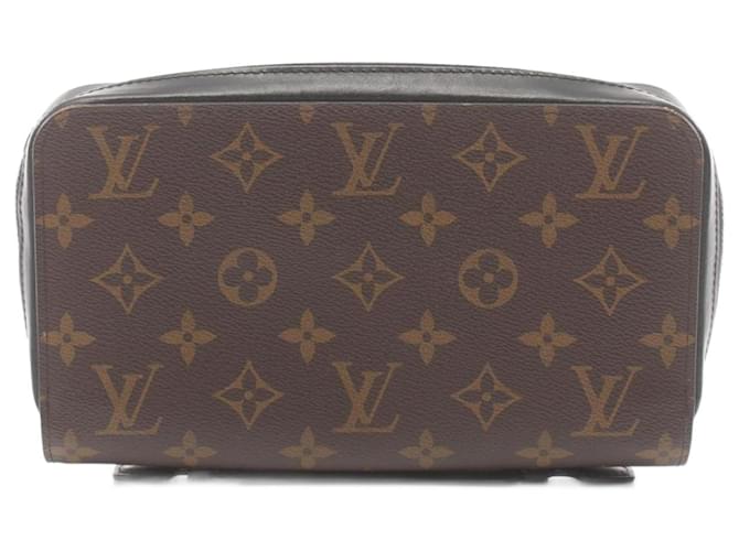 Portefeuille long rond Zippy XL Louis Vuitton Toile Marron Monogramme  ref.1536188