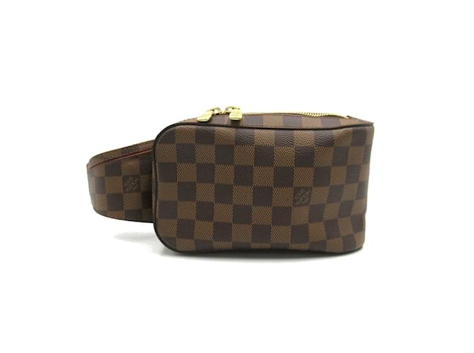 Louis Vuitton Geronimos Waist Bag Brown Damier ebene Cloth  ref.1536203