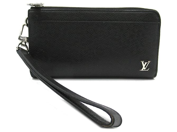 Louis Vuitton Black Epi Leather Long Wallet  ref.1536205