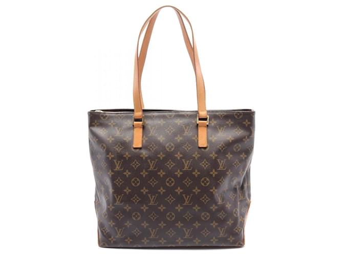 Louis Vuitton Cabas Maison Monogram Tote Bag Brown Leather Patent leather  ref.1536208