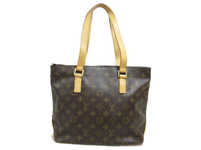 Louis Vuitton Cabas Piano Bag Brown Monogram Cloth  ref.1536211