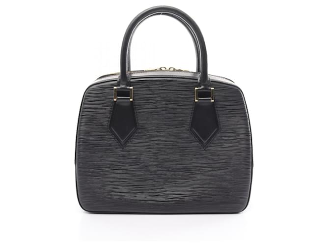 Sac à main Louis Vuitton Sablon Epi Noir Cuir  ref.1536213