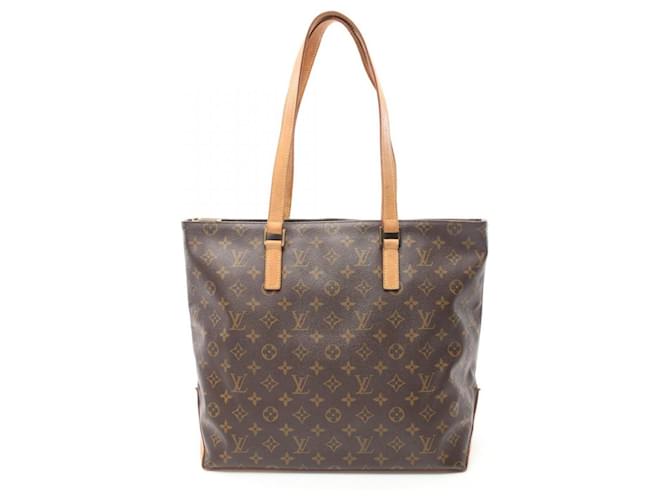 Sac Cabas Maison Louis Vuitton Toile Marron Monogramme  ref.1536216