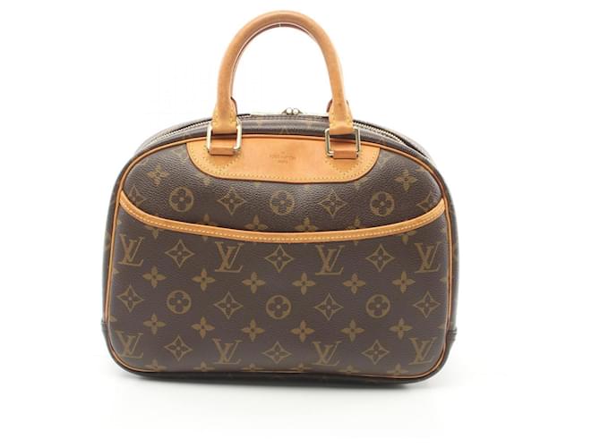 Louis Vuitton Trouville Monogram Handbag Brown Patent leather  ref.1536239