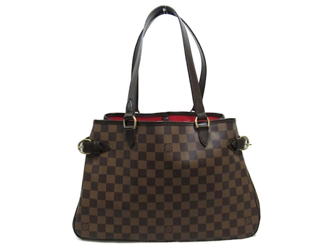 Sac à épaule Batignolles Horizontal Louis Vuitton Toile Marron Damier ebène  ref.1536240