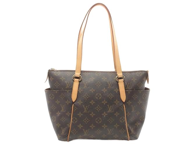 Louis Vuitton Totally PM Monogram Tote Bag Brown Patent leather  ref.1536247