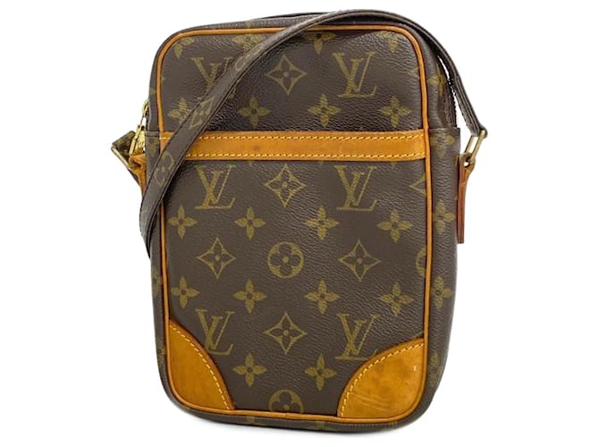 Sac à épaule Monogram Danube Louis Vuitton Marron  ref.1536344