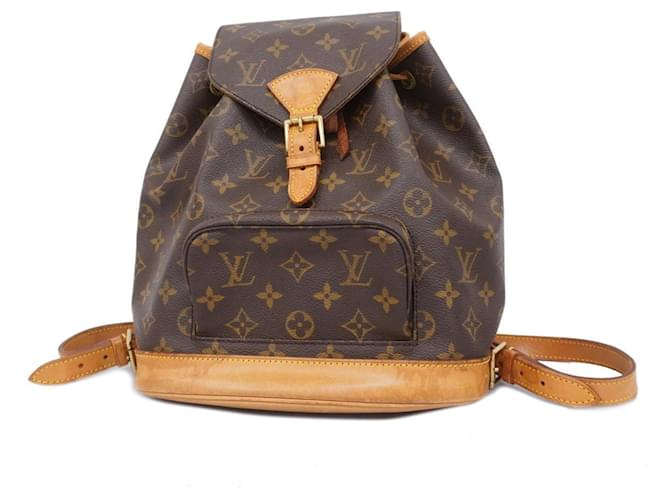 Louis Vuitton Monogram Montsouris MM Backpack Brown  ref.1536350