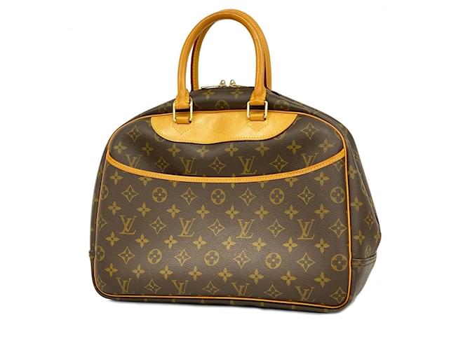 Louis Vuitton Monogram Deauville Handbag Brown  ref.1536387