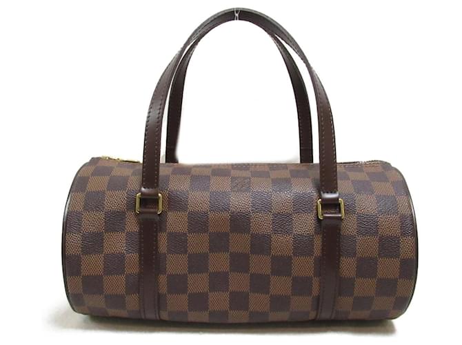 Louis Vuitton Papillon Shoulder Bag Brown Damier ebene Cloth  ref.1536408