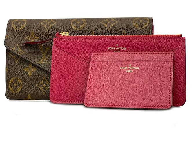 Louis Vuitton Long Wallet in Fuchsia Fuschia  ref.1536438