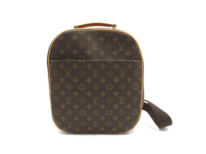 Sac banane en toile enduite marron Louis Vuitton  ref.1536439