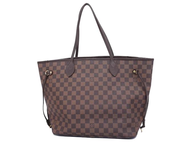 Louis Vuitton Damier Neverfull MM Tote Bag Damier ebene  ref.1536458