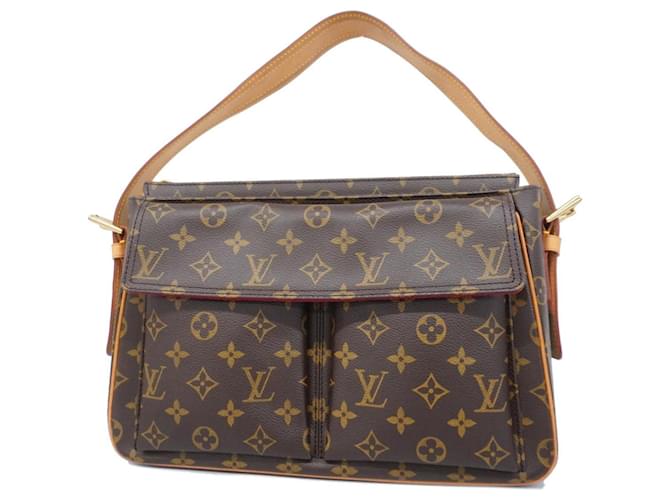 Louis Vuitton Monogram Vivacite GM Shoulder Bag Brown  ref.1536485