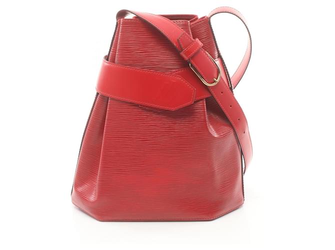 Louis Vuitton Sac de Paul PM Epi Shoulder Bag Red Leather  ref.1536504