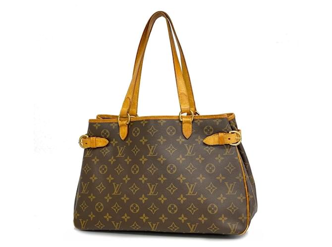 Sac à main Louis Vuitton Monogram Batignolles Horizontal Marron  ref.1536510