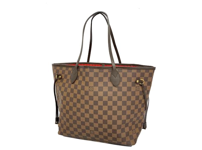 Sac à main Louis Vuitton Damier Neverfull MM Damier ebène  ref.1536517