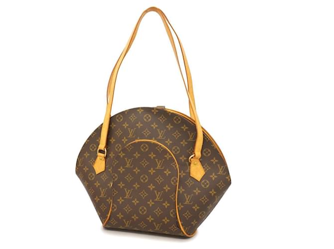 Bolso de Hombro Ellipse Monograma Louis Vuitton Castaño  ref.1536525