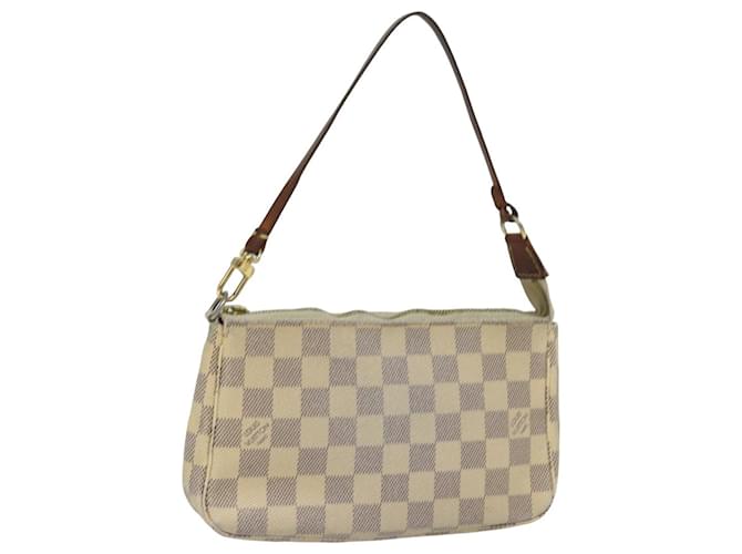 LOUIS VUITTON Pochette Accessoires Damier Azur N51986 Auth LV 82139  ref.1536670