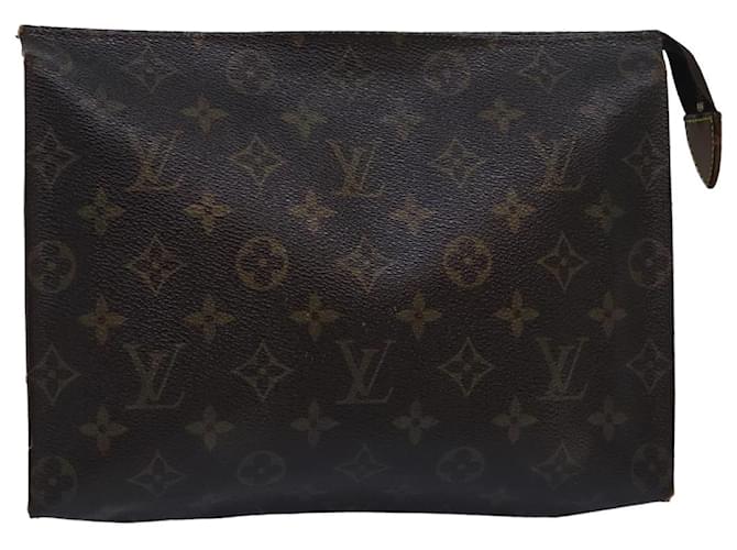 LOUIS VUITTON Monogram Poche Toilette 26 Pouch M47542 LV Auth 82613 Monograma Lona  ref.1536697