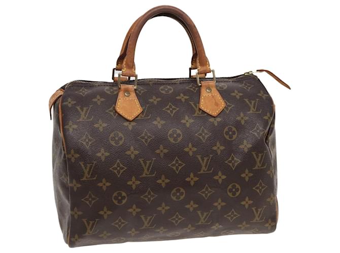 LOUIS VUITTON Bolso de Mano Monogram Speedy 30 M41526 LV Auth 82546 Monograma Lienzo  ref.1536784