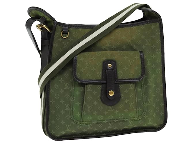 LOUIS VUITTON Monogram Mini Besace Mary Kate Bolsa TST Khaki M92322 LV Auth 81434 Caqui  ref.1536855