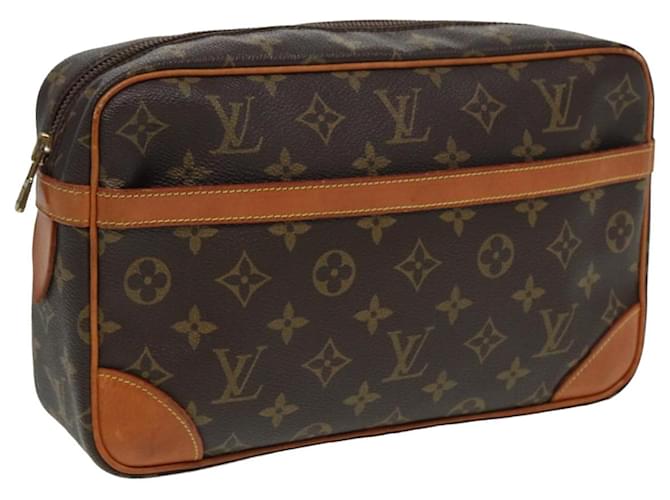 LOUIS VUITTON Clutch Compiegne 28 M51845 LV Auth yk13607 Monograma Lona  ref.1536858