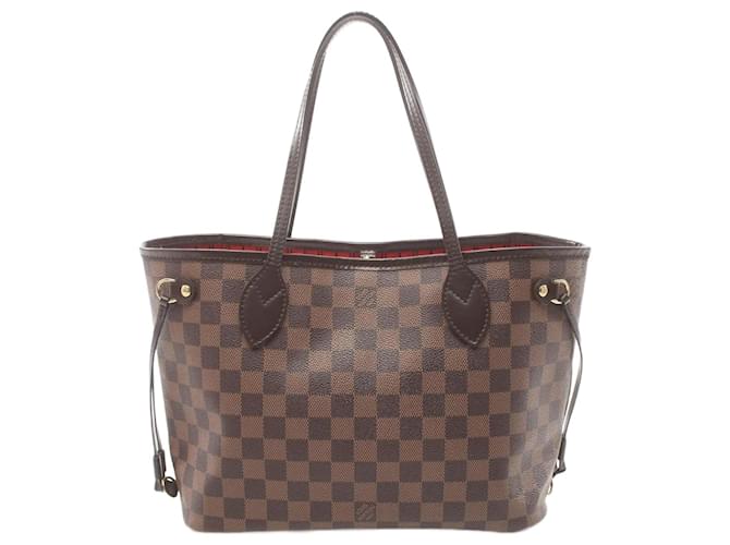 Louis Vuitton Neverfull PM Tote Bag Brown Damier ebene Cloth  ref.1536951