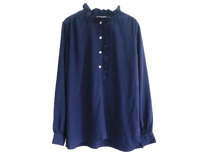 Camicia Aime Benson Blu Francese Marino Blu navy