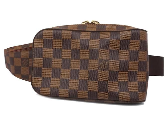 Bolso Bandolera Damier Geronimos de Louis Vuitton Damier ebene  ref.1537003