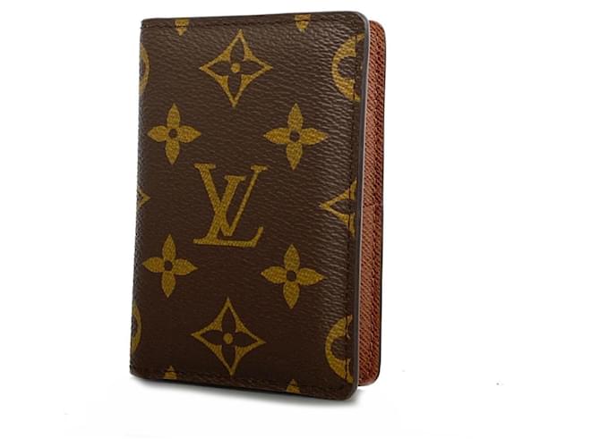 Organizer Estojo para cartões Monogram Louis Vuitton Marrom  ref.1537006