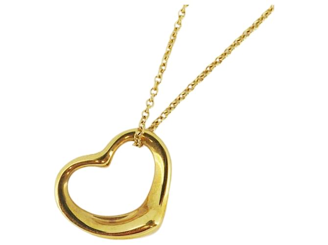 Tiffany & Co Collana a forma di cuore Tiffany in oro giallo 18K  ref.1537011