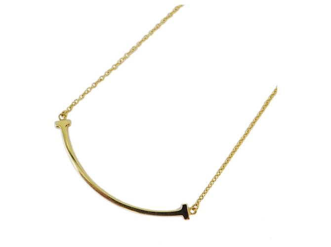 Tiffany & Co Collana Tiffany T Smile Small in oro giallo 18K  ref.1537027