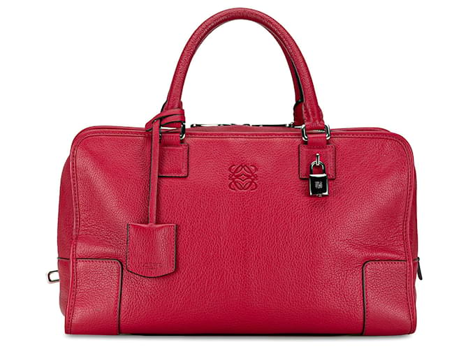 Bolsa Amazona 36 em couro vermelho LOEWE  ref.1537114