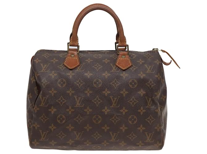 Louis Vuitton Speedy 30 Toile Marron  ref.1537287